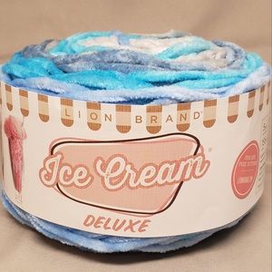 lot of 3 newport ice cream deluxe yarn